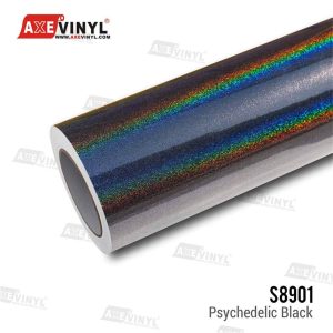 کاور بدنه خودرو رنگ مشکی براق آکس وینیل S8901