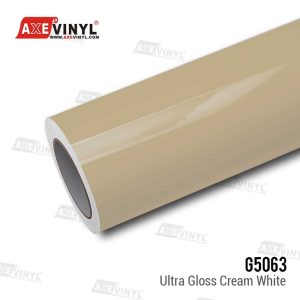 کاور بدنه خودرو کرم سفید فوق العاده براق آکس وینیل G5063